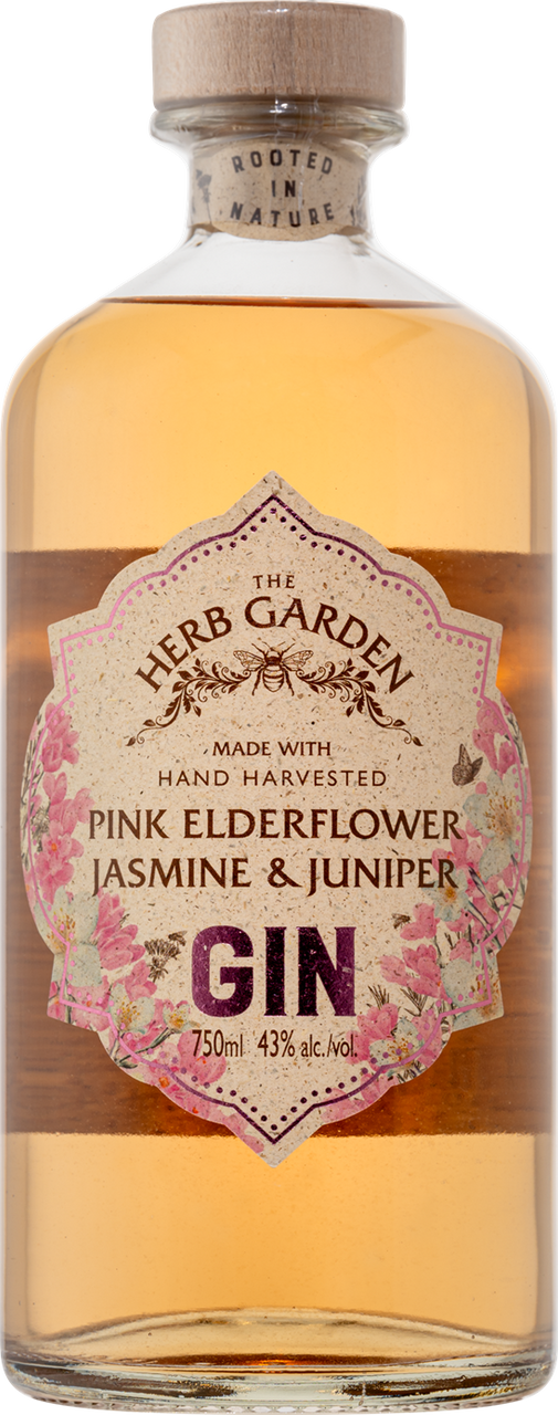 Herb Garden Pink Elderflower, Jasmine & Juniper Gin