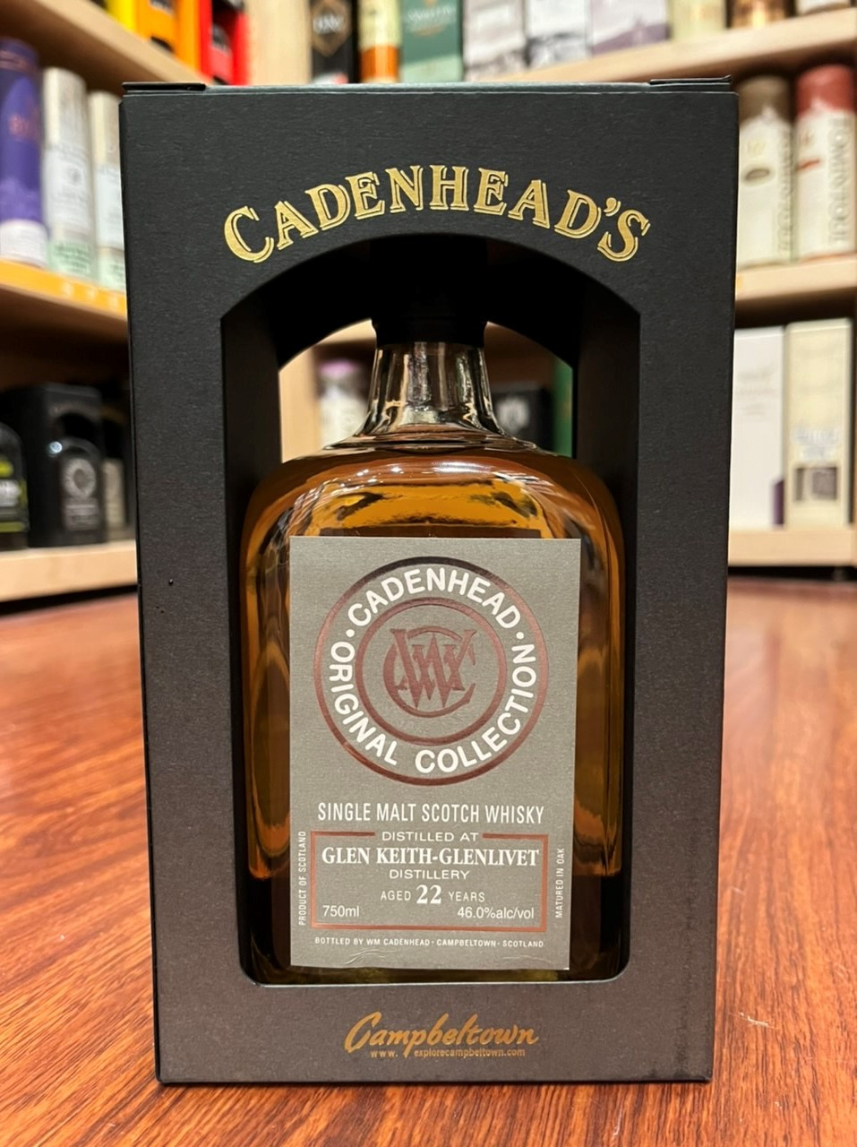 GlenKeith Glenlivet  22 Year Old, by Cadenhead