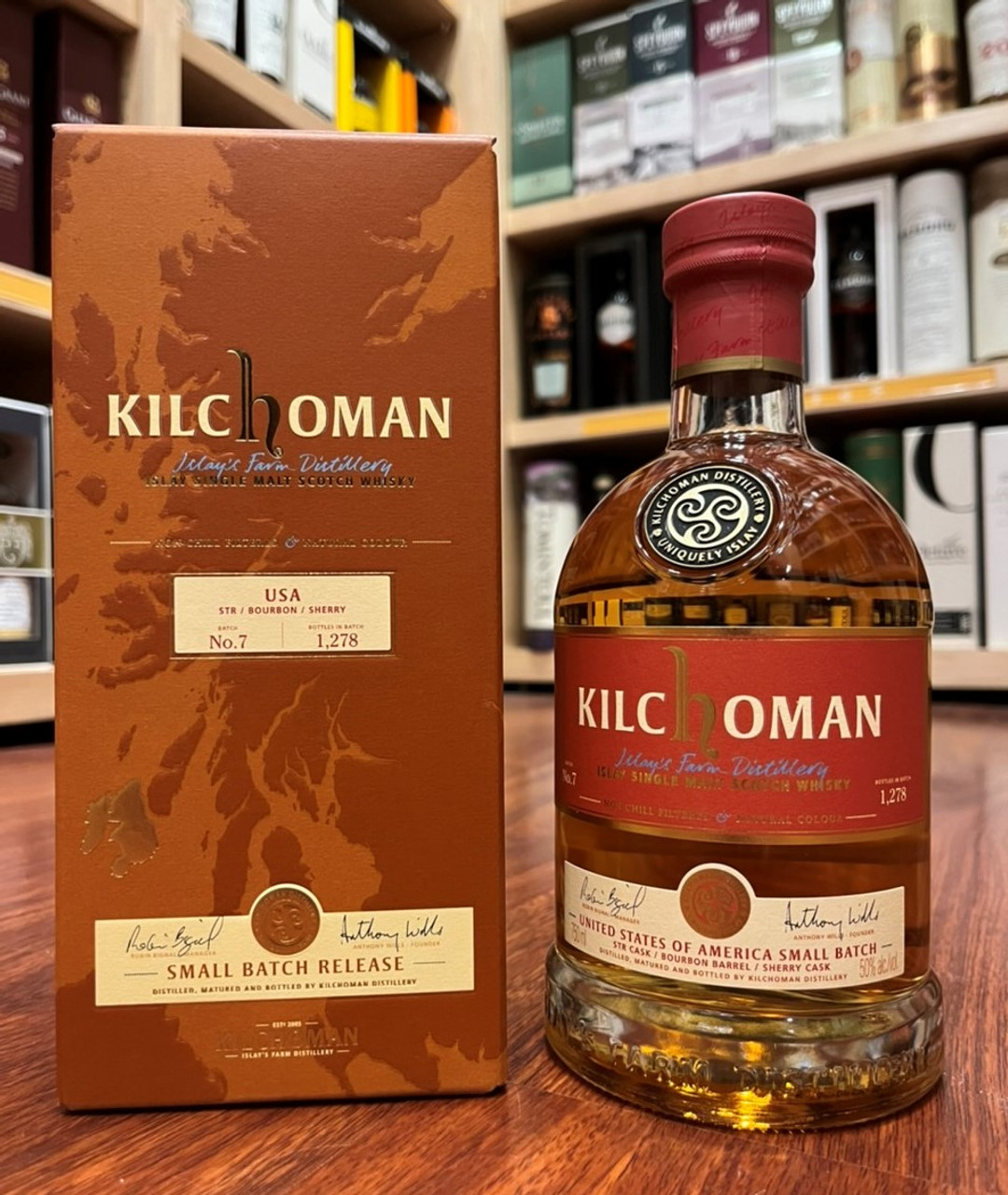 Kilchoman USA Exclusive Small Batch, No 7