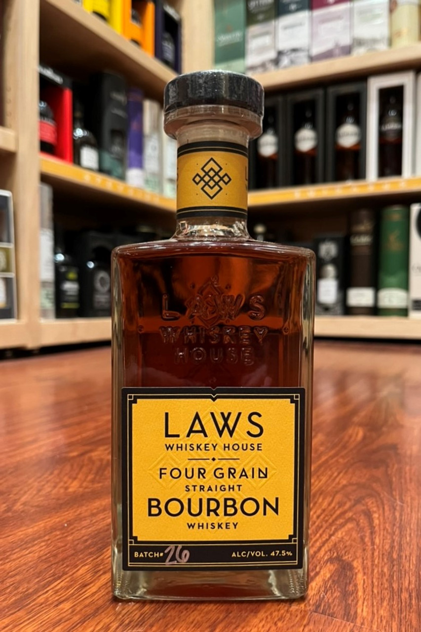 Four Grain Straight Bourbon Whiskey – Laws Whiskey House