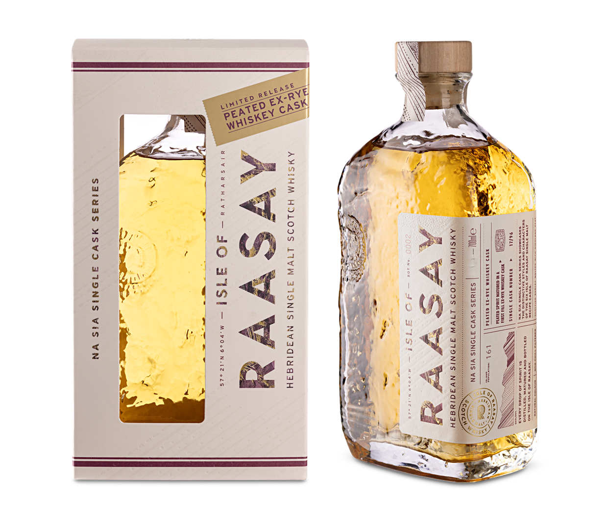 Isle of Raasay Peated Ex-Rye Cask