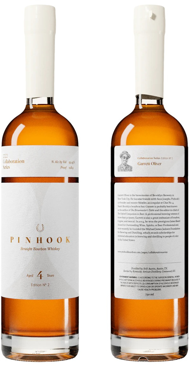 Pinhook Collaboration Series Edition 2, 2022, 4 Year Straight Bourbon