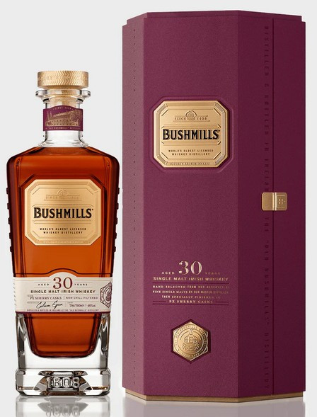 Bushmills 30 Year Old, Single Malt - The Whisky Shop - San Francisco