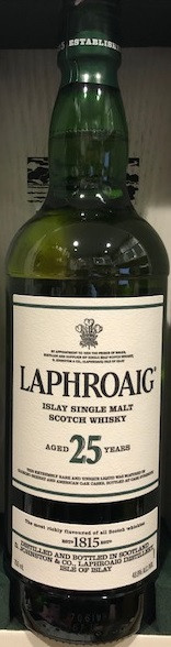 Laphroaig 25 Year Old, 2020 Release, 99.6 Proof - The Whisky Shop