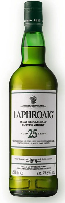 Laphroaig 25 Year Old, 49.8% ABV - The Whisky Shop - San Francisco