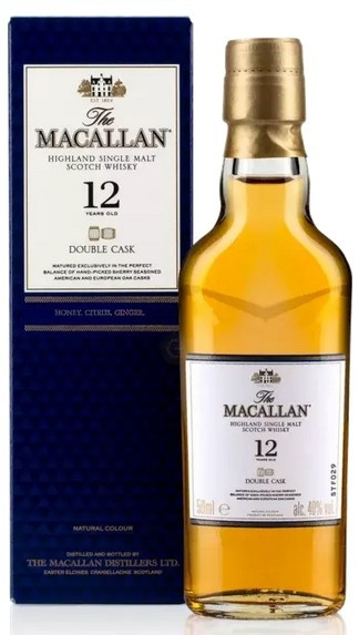 Macallan 12 Year Old, Double Cask, 50ml - The Whisky Shop - San