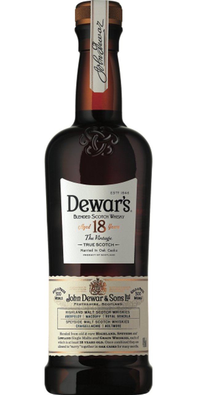 Dewars 18 Year Old, 375ml