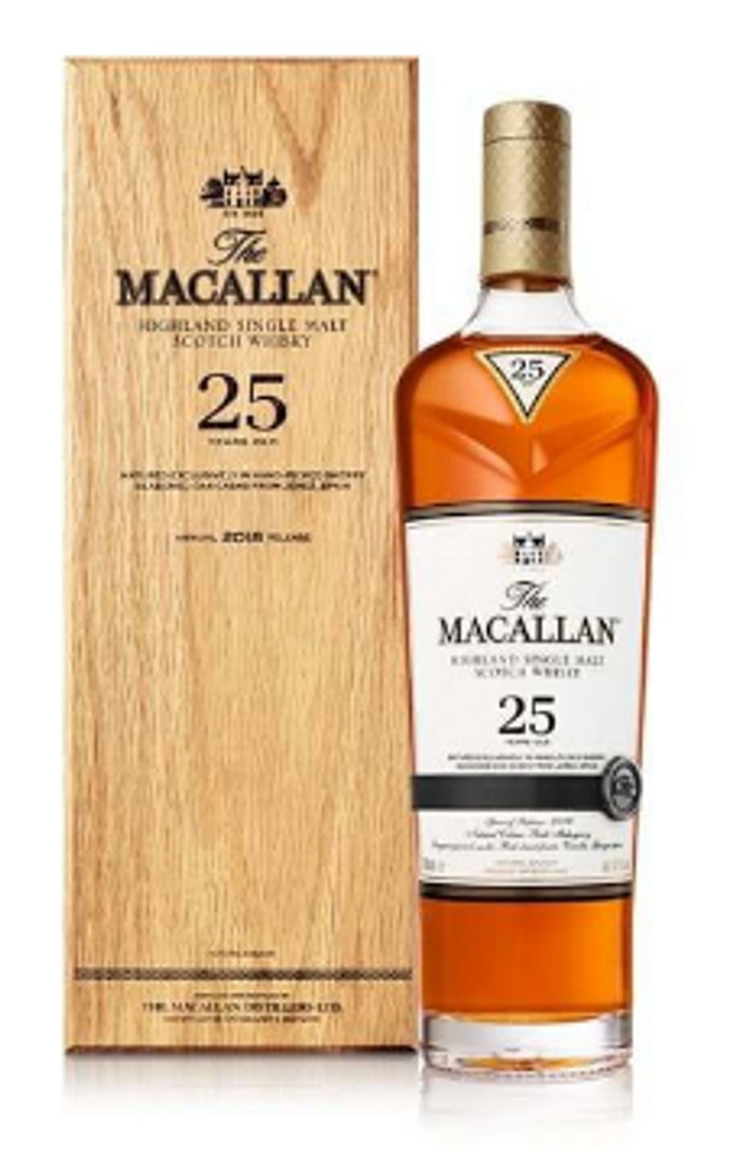 Macallan 25 Year Old, Sherry Oak, 2023 Release