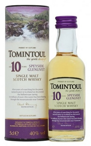 Tomintoul 10 Year Old, 50ml