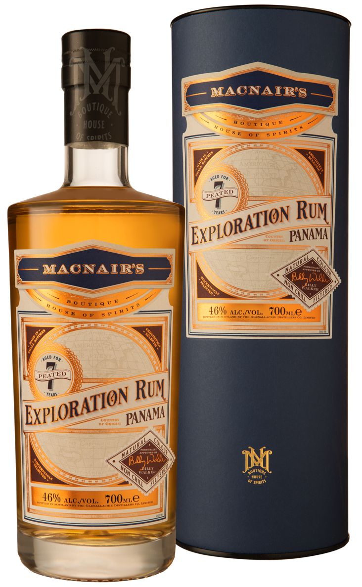 MacNair's Exploration Rum, Peated 7 Year Old