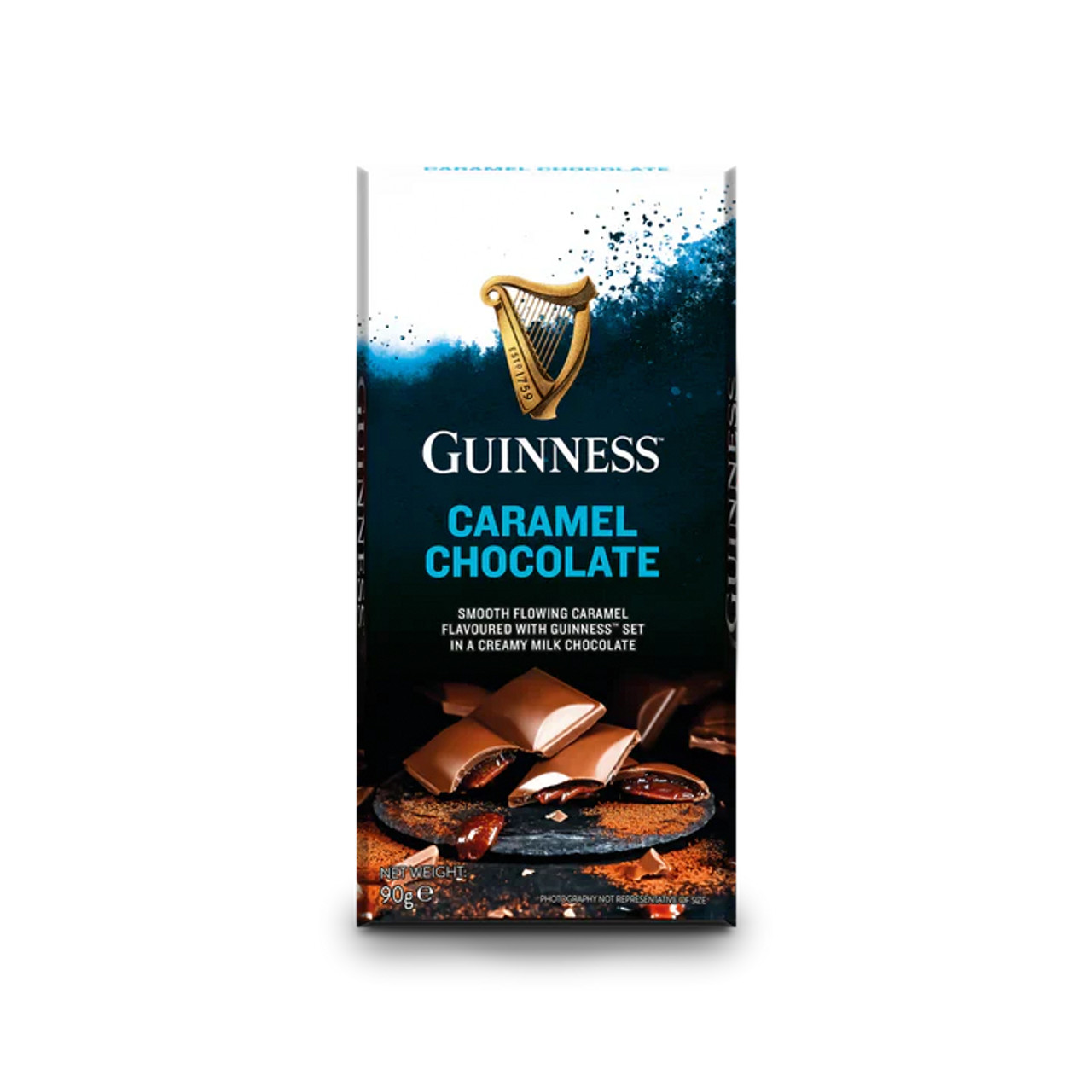 Guinness Chocolate - Caramel, 90g Bar