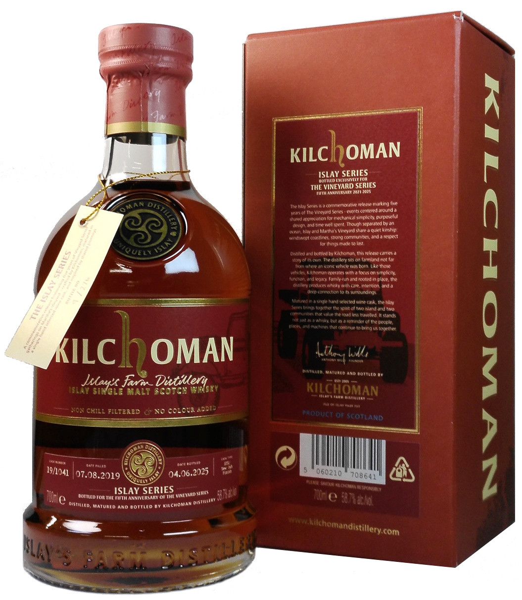 Kilchoman Islay Series Vineyard Series Anniversary - The Whisky