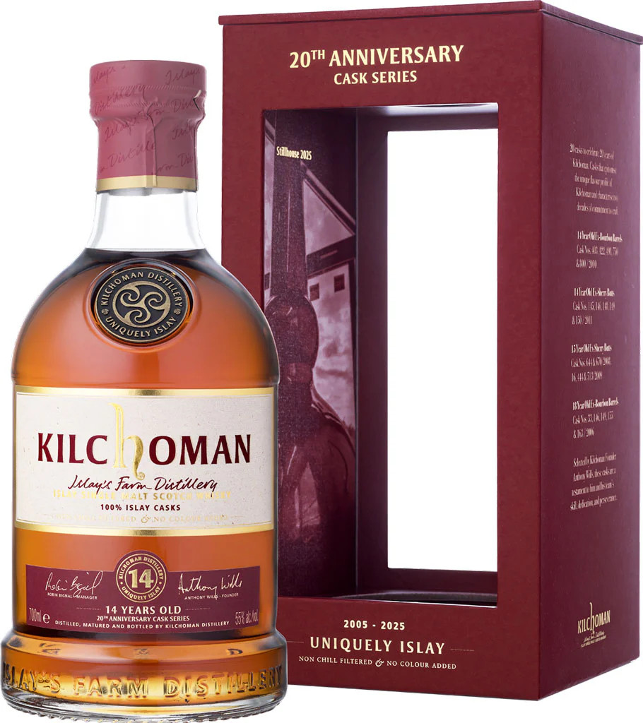 Kilchoman 14 Year Old, 20th Anniversary, Ex-Sherry - The Whisky