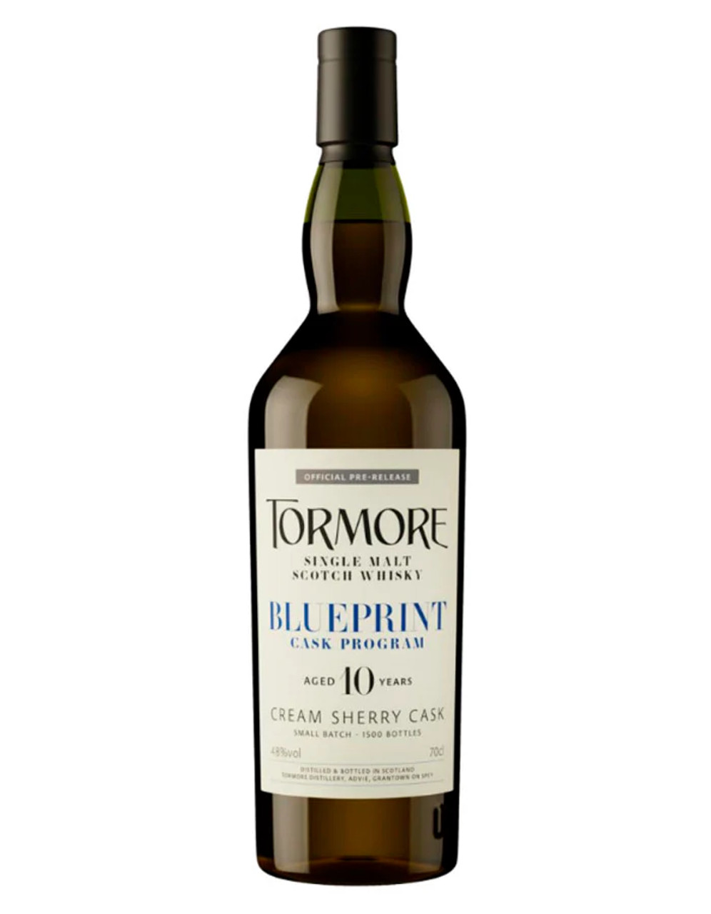 Tormore 10 Year Old, Blueprint Cream Sherry Casks