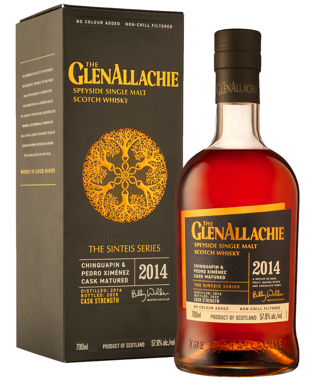 GlenAllachie, The Sinteis Series, 2014, Chinquapin & Pedro Ximenez Cask