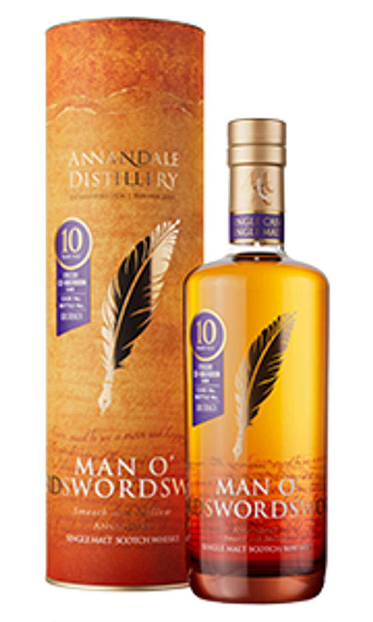Annandale Man O' Words 10 Year, Refill Ex-Bourbon, Cask 121