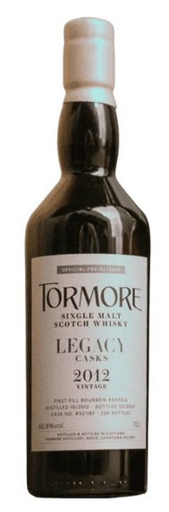 Tormore 12 Year Old, Legacy Bourbon