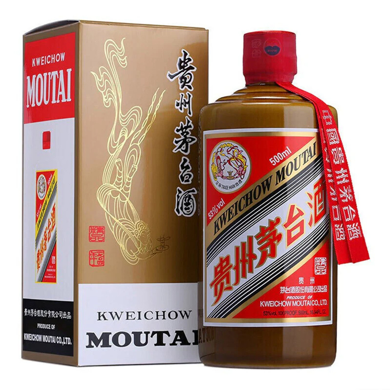 Moutai Jingpin Feitian Baijiu, 500ml