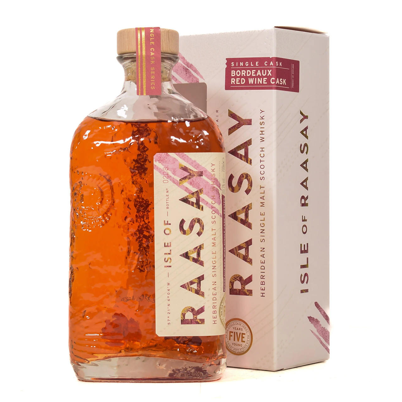 Raasay 5 Year Old Peated Bordeaux Cask