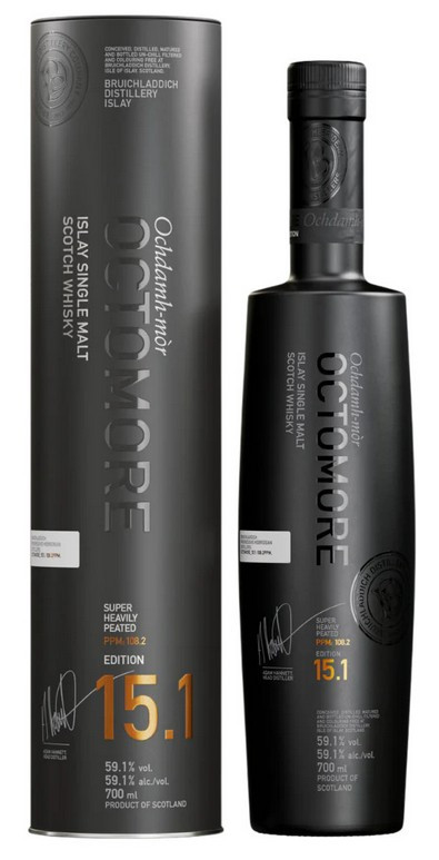Octomore 15.1, by Bruichladdich - The Whisky Shop - San Francisco