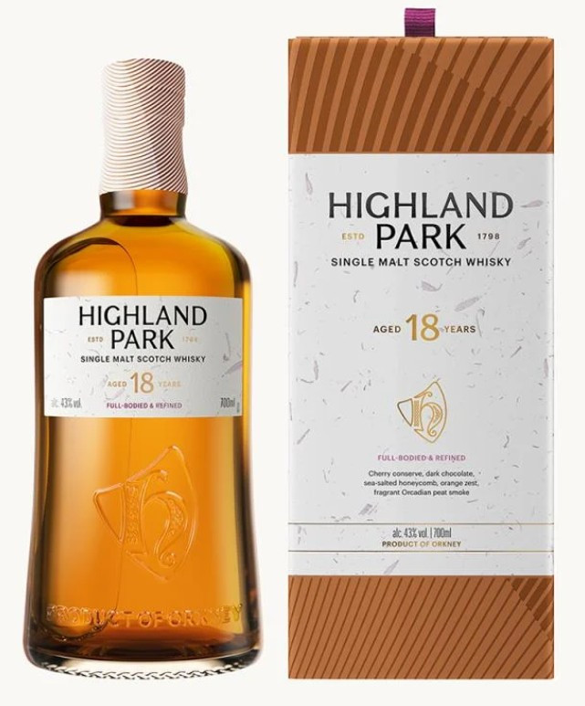 Highland Park 18年 1959 空ボトル タグ付 Highland Park 18 Year Old - The Whisky Shop - San Francisco
