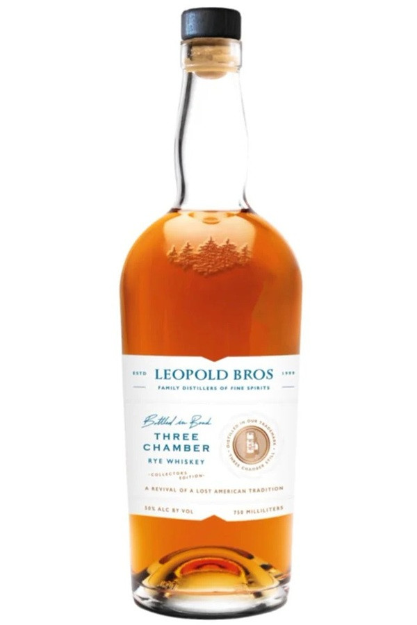 Leopold Bros Three Chamber Rye, Collector's Edition 1st Bottling