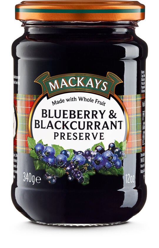 Mackays Blueberry & Blackcurrant Preserve