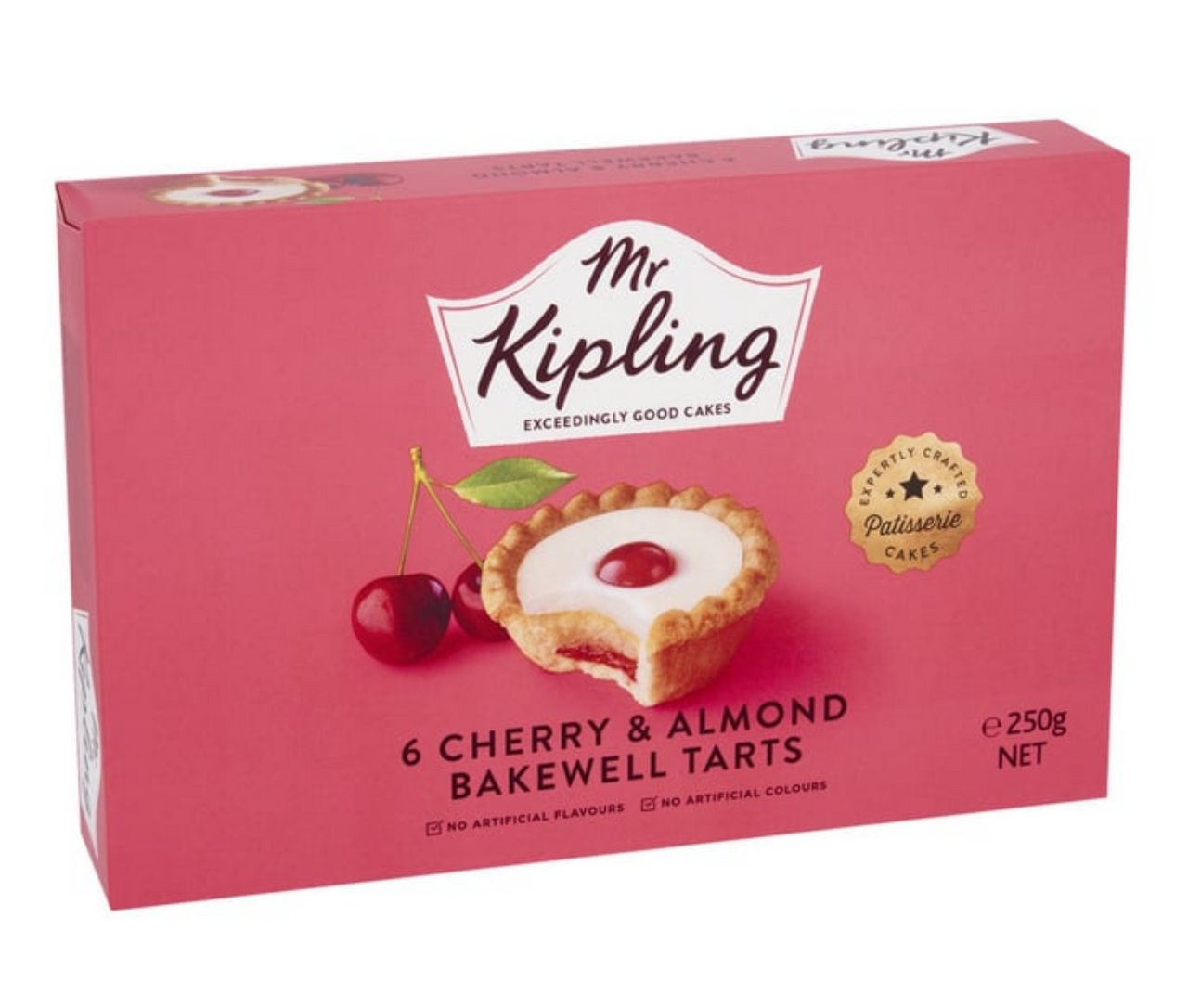 Mr. Kipling Cherry & Almond Bakewell Tarts