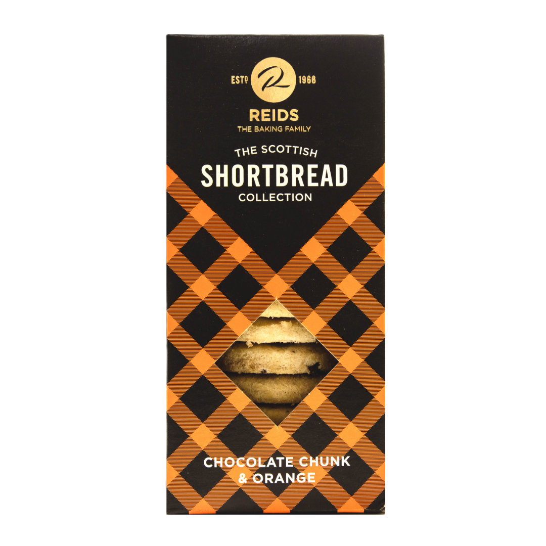 Reid's Chocolate Chunk & Orange Shortbread