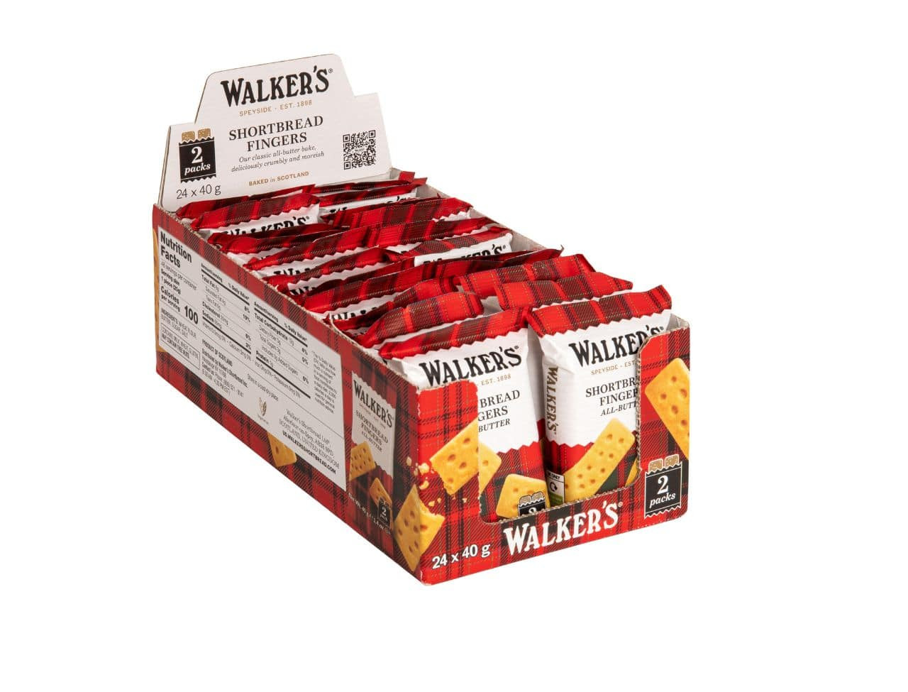 Walker's Shortbread Fingers Snack Pack