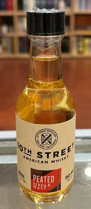 10th Street Peated Single Malt, 50ml