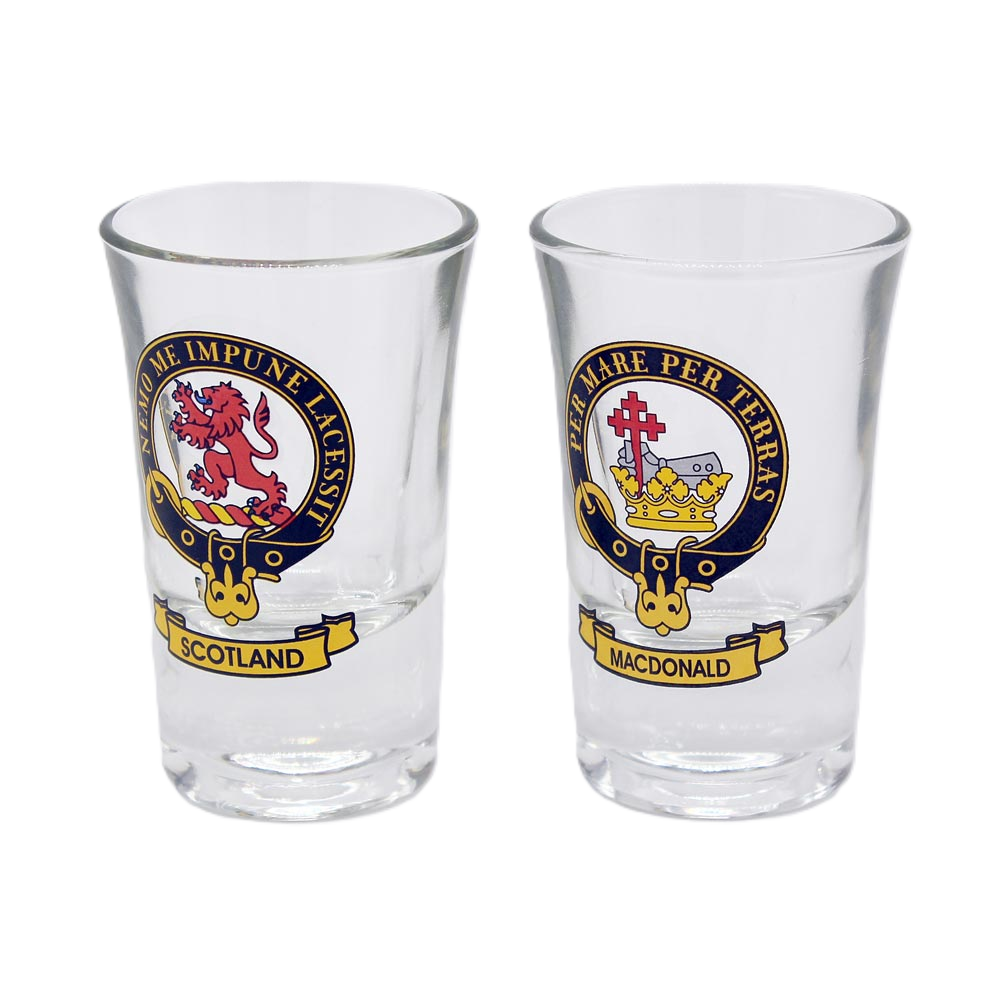 Clan Crest Slammer Shot Glass