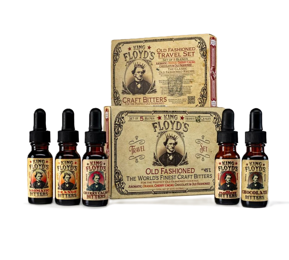 King Floyd's Old Fashioned Craft Bitters Travel Set
