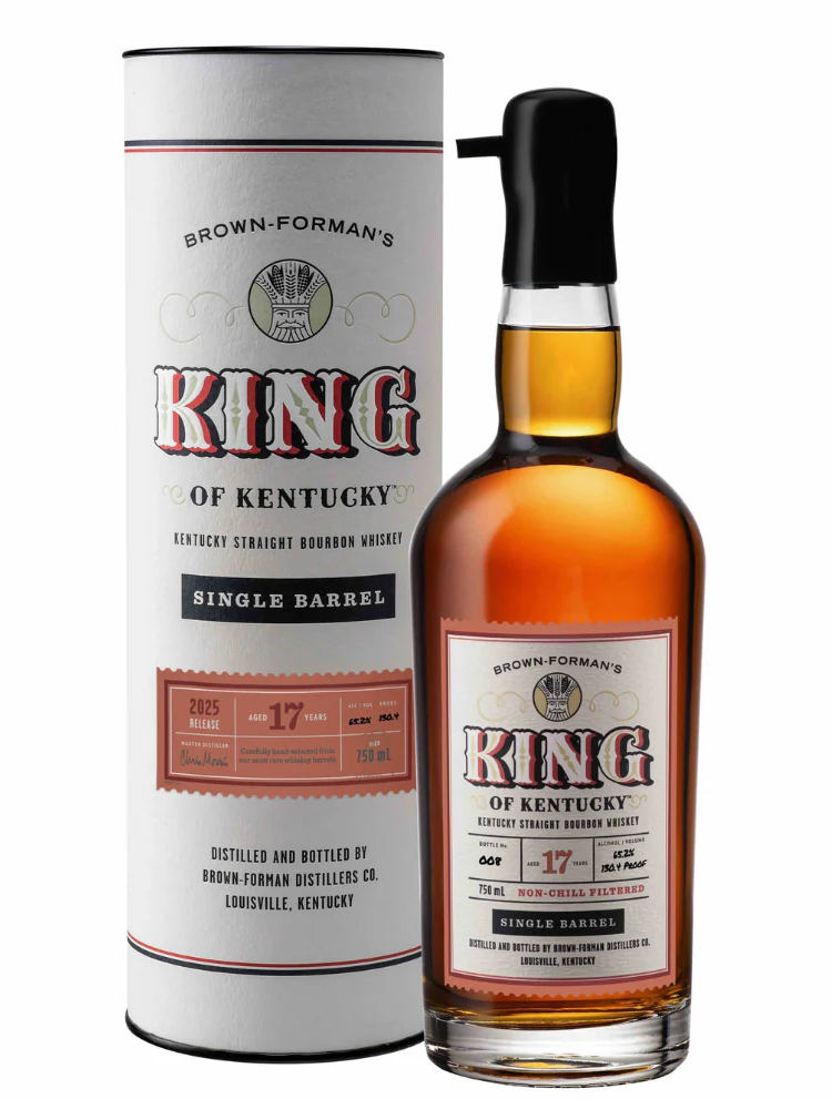 King of Kentucky 17 Year Old Single Barrel, 2025 Release