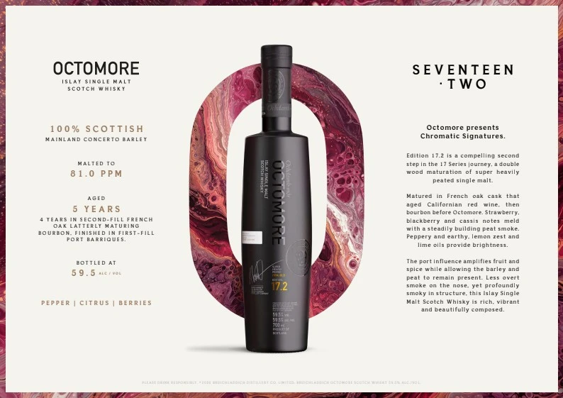 Bruichladdich/Octomore 17 Series Launch Dinner - Oct 6th(TONIGHT)