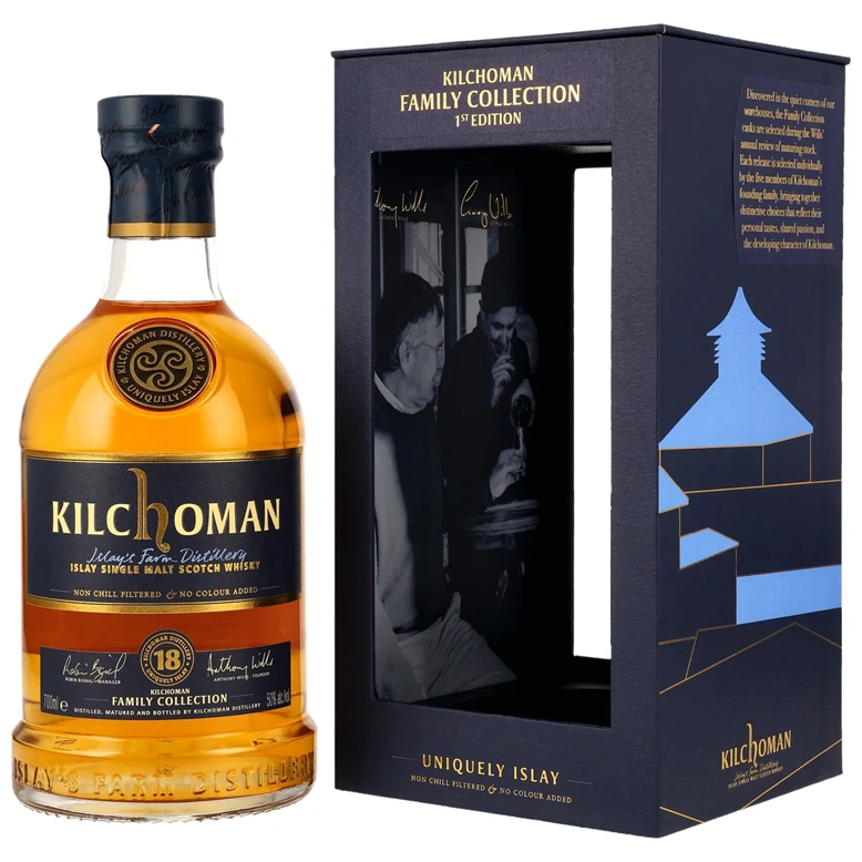 Kilchoman 18 Year Old, Family Collection, First Edition
