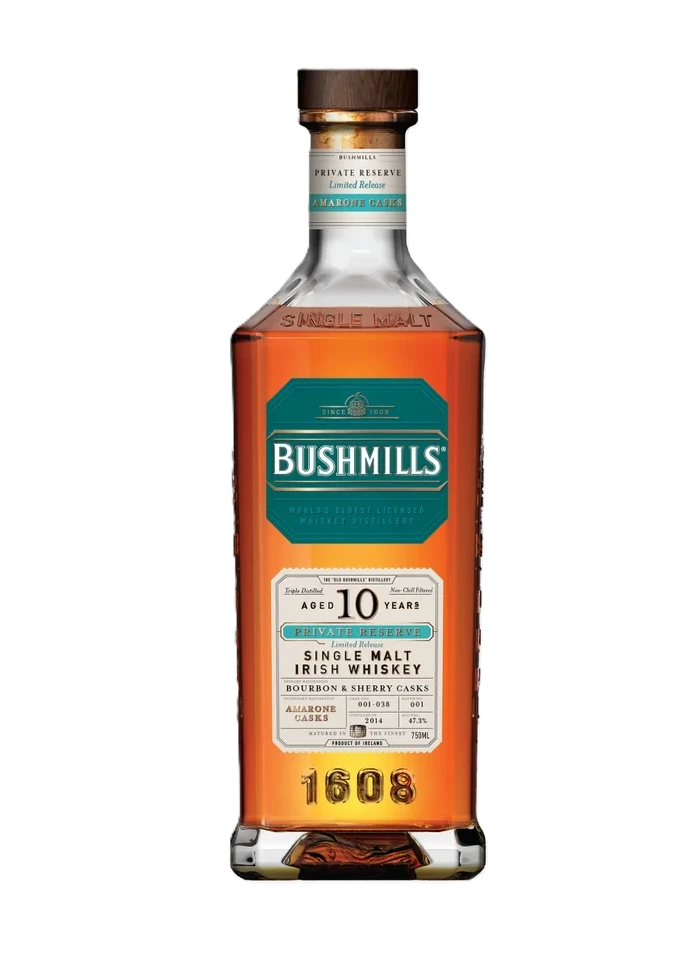 Bushmills 10 Year Old Single Malt, Private Reserve Amarone Cask Finish