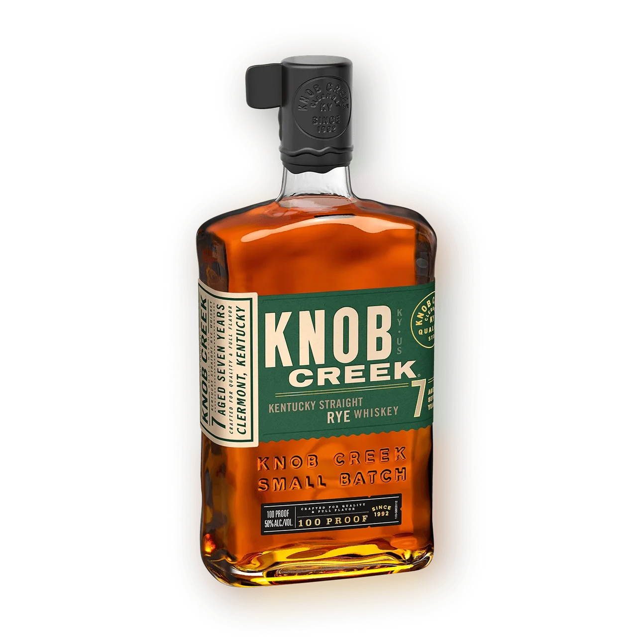 Knob Creek 7 Year Old Rye Whiskey, 375ml