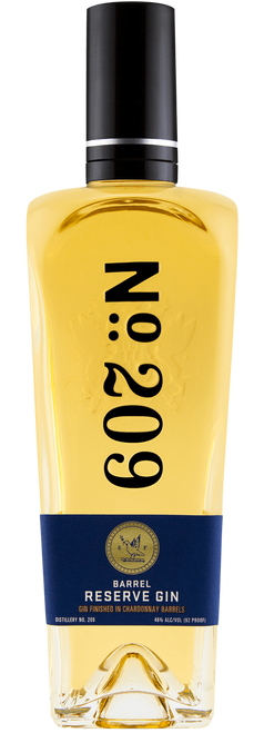 No. 209 Barrel Reserve Gin, Chardonnay barrel