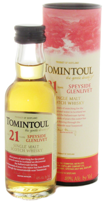 Tomintoul 21 Year Old, 50ml