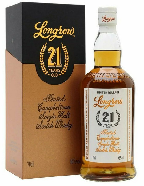 Longrow 21 Year Old, 46%, 2023