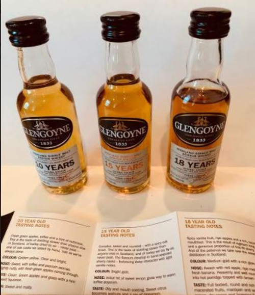 Glengoyne Tasting Set, 3 x 50ml Bottles