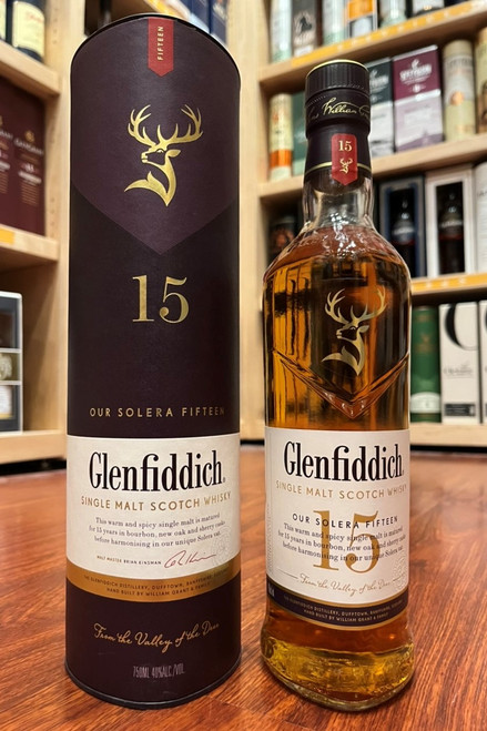 Buy Glenfiddich 15 Solera Reserve Single Malt Scotch Whisky Online