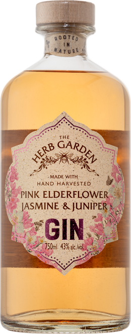 Herb Garden Pink Elderflower, Jasmine & Juniper Gin