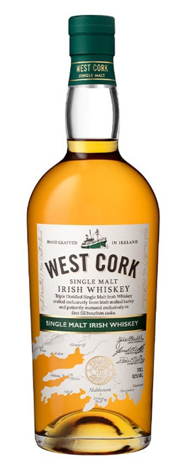 WEST CORK 10年 シングルモルトウイスキー 700ml 40% West Cork 10 Year Single Malt Irish Whiskey 750ml - MoreWines