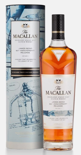 Macallan James Bond, Decade 1 - The Whisky Shop - San Francisco