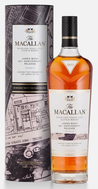 James Macallan The マッカラン Macallan The Bond Malt Single V Decade Anniversary 60th ウイスキー