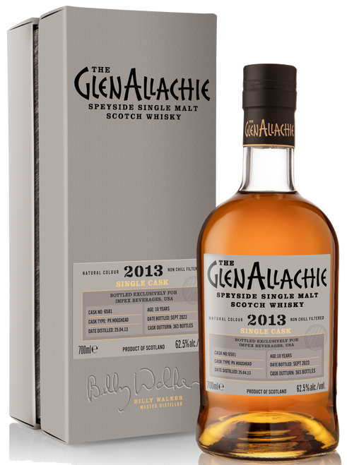 GlenAllachie 10 Year Old, 2013, PX Hogshead