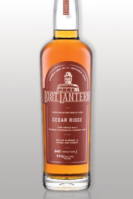 Cedar Ridge Sherry Finish, by Lost Lantern - The Whisky Shop - San