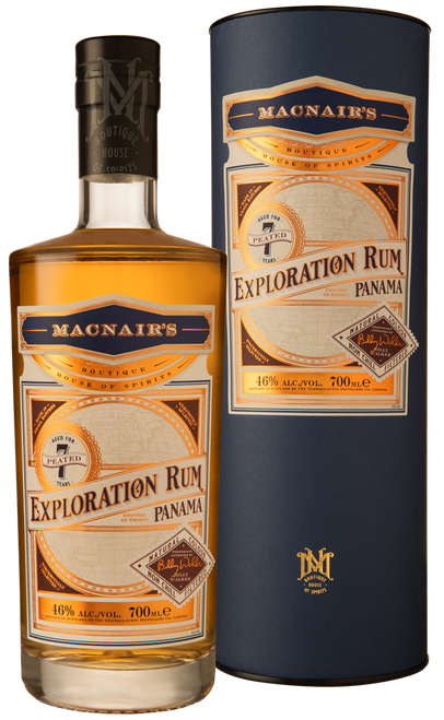MacNair's Exploration Rum, Peated 7 Year Old